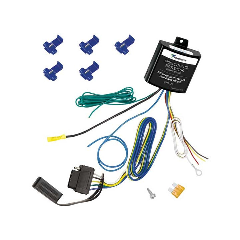 Draw-Tite 119177 Modulite W/Circuit Protect & 5Way Flat Connector
