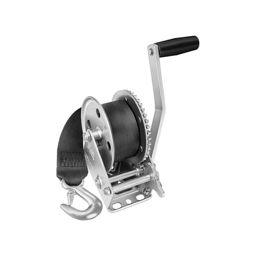 Draw-Tite 142203 1500Lb Trailer Winch Single Speed W/20Ft Strap