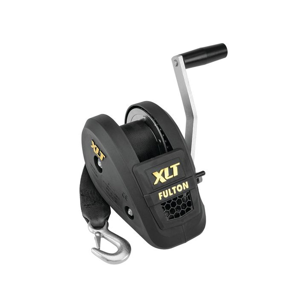 Draw-Tite 142311 Black Cover Trailer Winch 1500Lb Singlespeed W/20Ft Strap