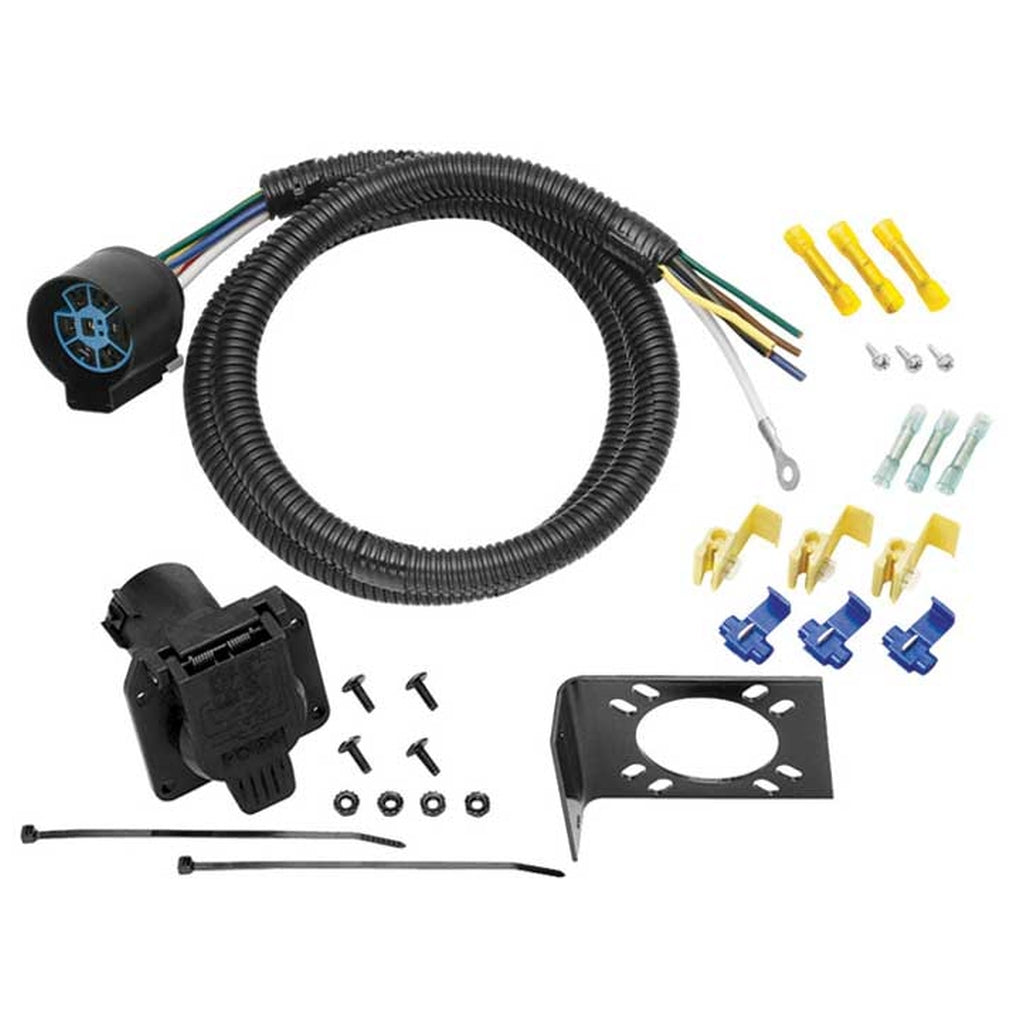 Draw-Tite 20224 7 Way Prewired Trailer Connector 4Ft