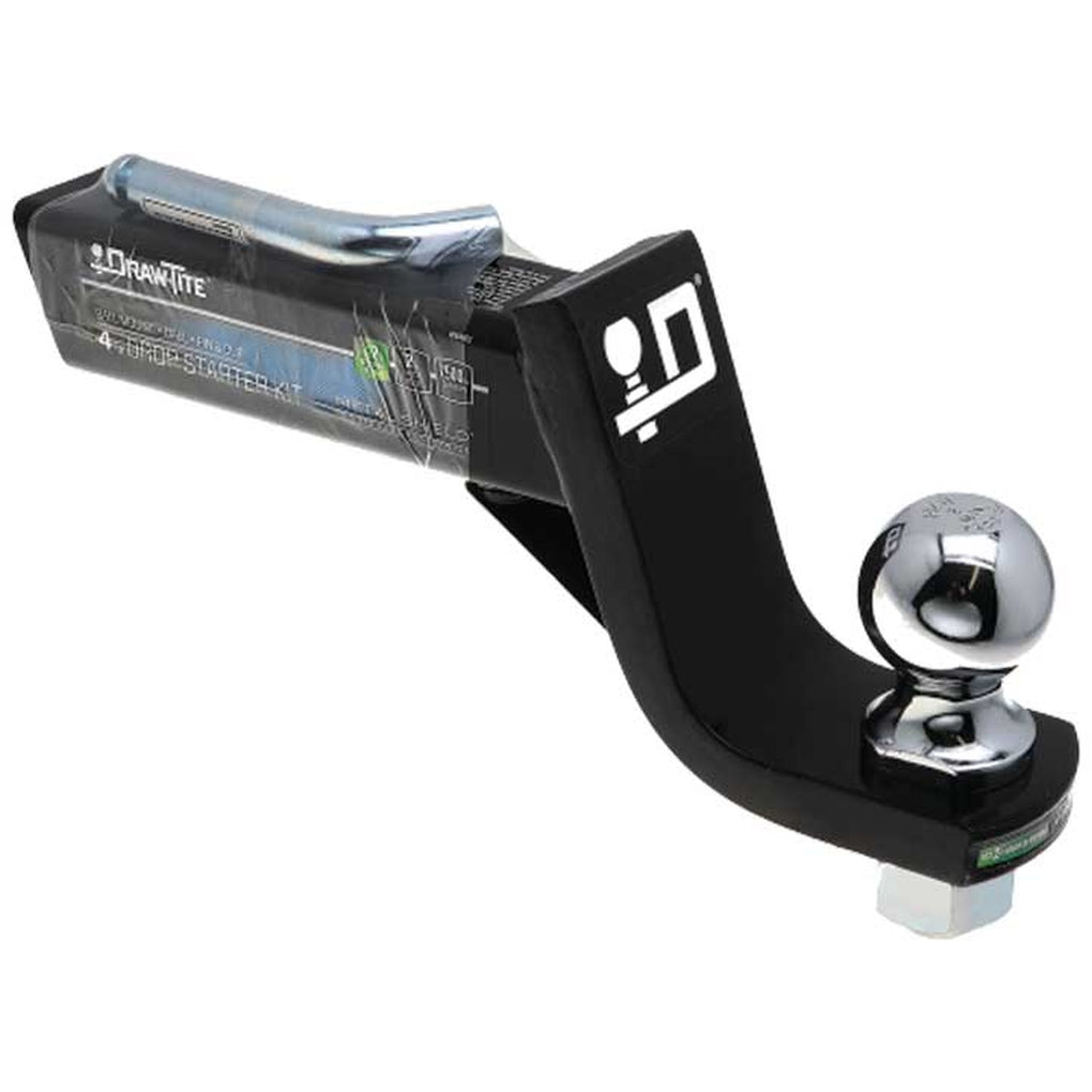 Draw-Tite 40644 Class Iii 2In Receiver Ball Mount 4In Drop 7500Lb w/2In Ball & Pin/Clip