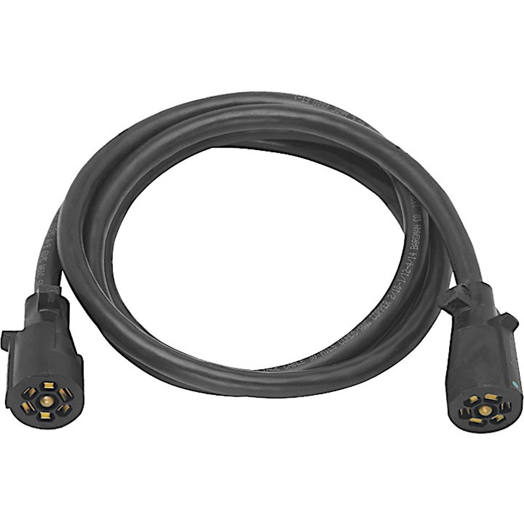 Draw-Tite 50-67-210 Double Ended 7Way Molded Trailer End w/8Ft Cable