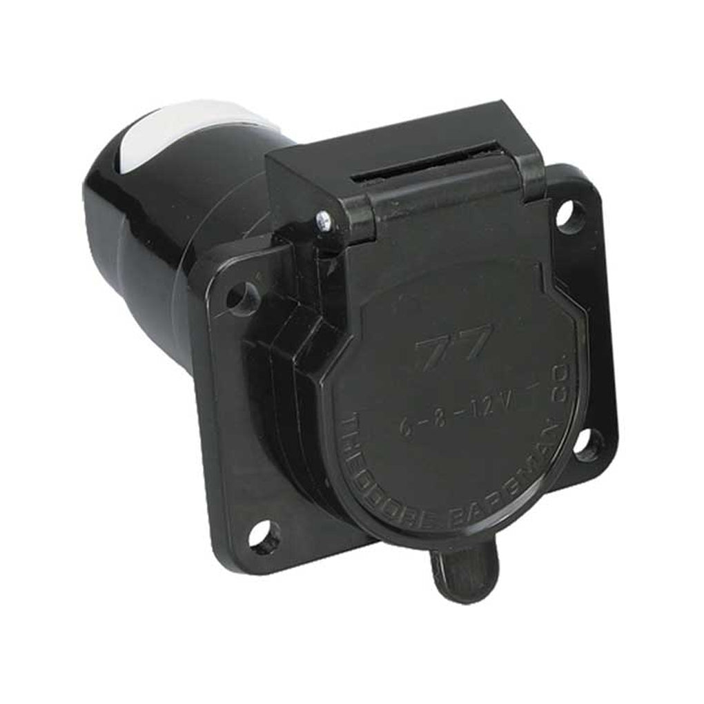 Draw-Tite 50-77-001 Plug 7 Blade Plastic Car End