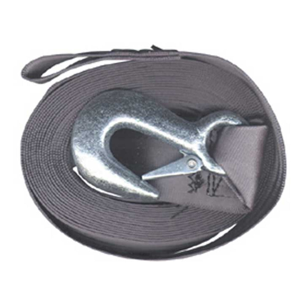 Draw-Tite 501201 Winch Strap/Hk 2Inx20Ft Lg Hook Bulk/20