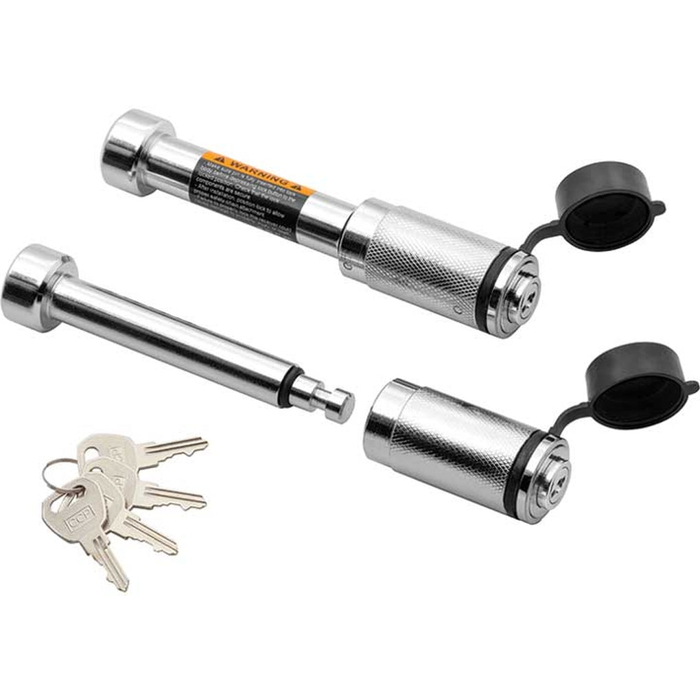 Draw-Tite 63069 Combo Lock Set 5/8In For 2In Sq. Receiver and 3/4In For Accessory (Keyed Alike)