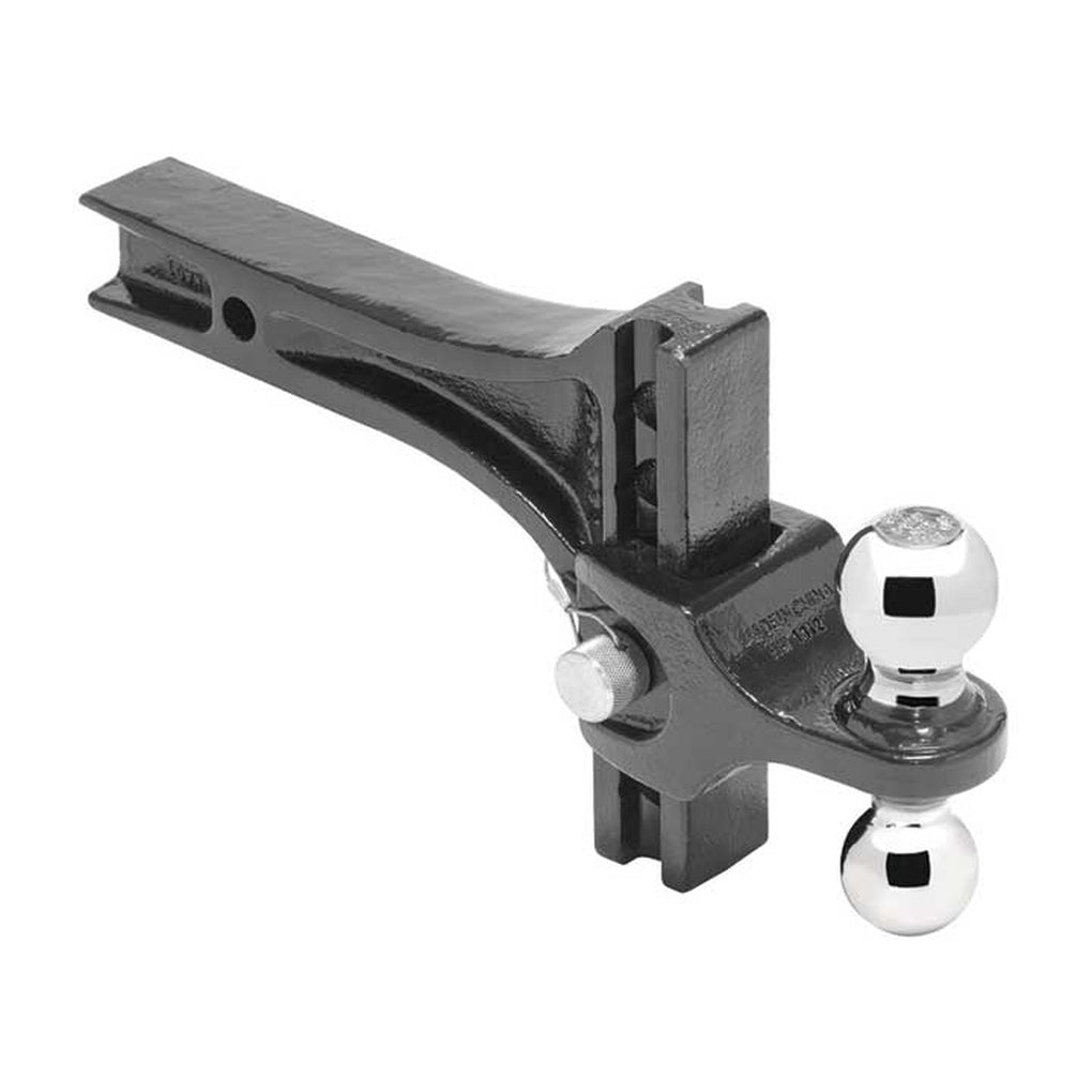 Draw-Tite 63071 Cls Iii/Iv Adjustable Dual Ball Mount W/2In/2 5/16In Chrome Balls
