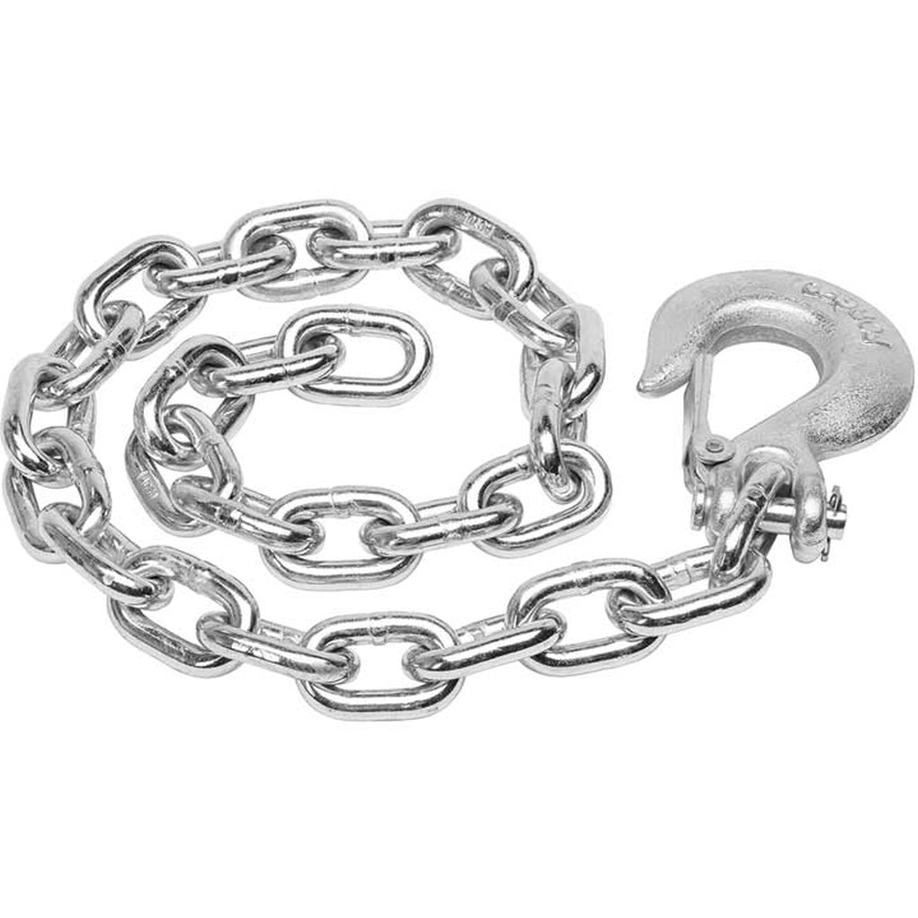 Draw-Tite 63451 Safety Chain Class V 26400Lb Gtw 35In 1/2In Proof Coil Grade 30 38/In Clevis Slip Hook W/Latch
