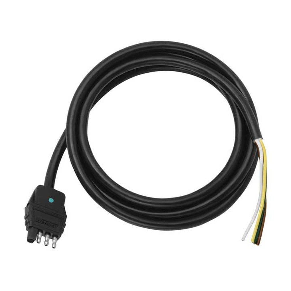 Draw-Tite 787264 4Flat Trailer End Connector 4Ft Jacketed Cable