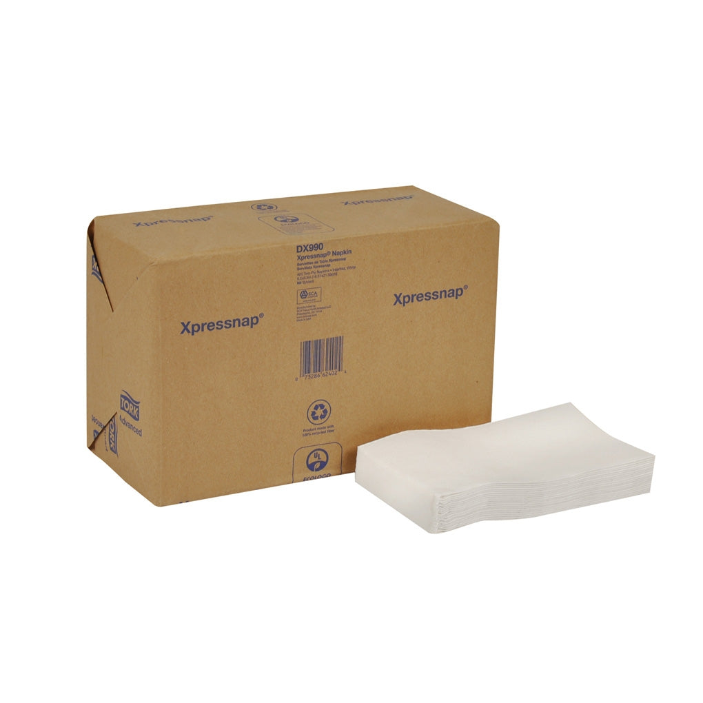 DX990 Tork/Essity Advanced Plus Xpressnap Dispenser Napkin, Interfold 12/Case