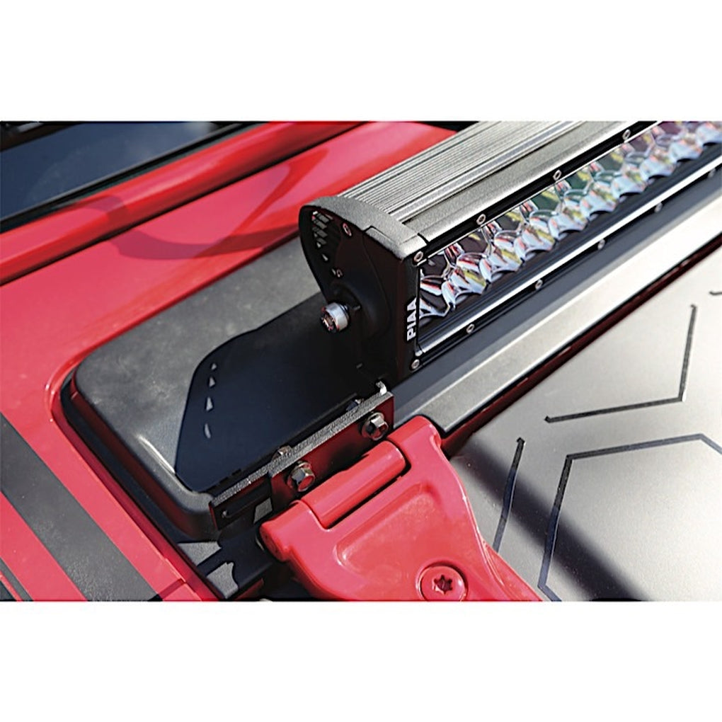 Dee Zee DZ4456JP 07C Wrangler Hood Latch Mounted 30In Light Bar Bracket