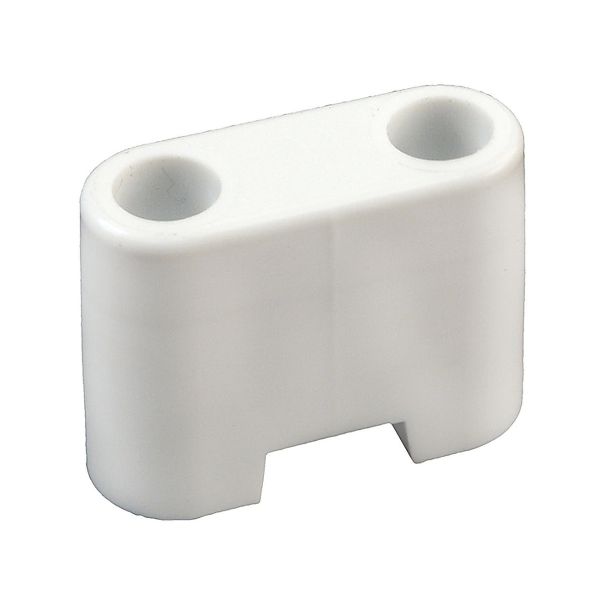 RV Designer - E230 - Entry Door Bumper - Plastic - 1 1/4in - White