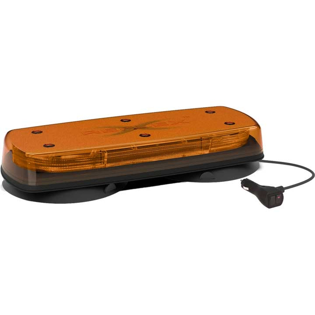 Ecco 5517A-VM LED Microbar 17In 1224 Vaccum Mount Amber Lens/Amber Leds
