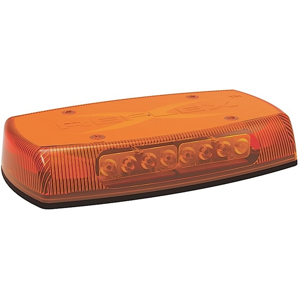 Ecco 5590A LED Minibar Reflex 15In 1224Vdc 18 Flash Patterns Amber