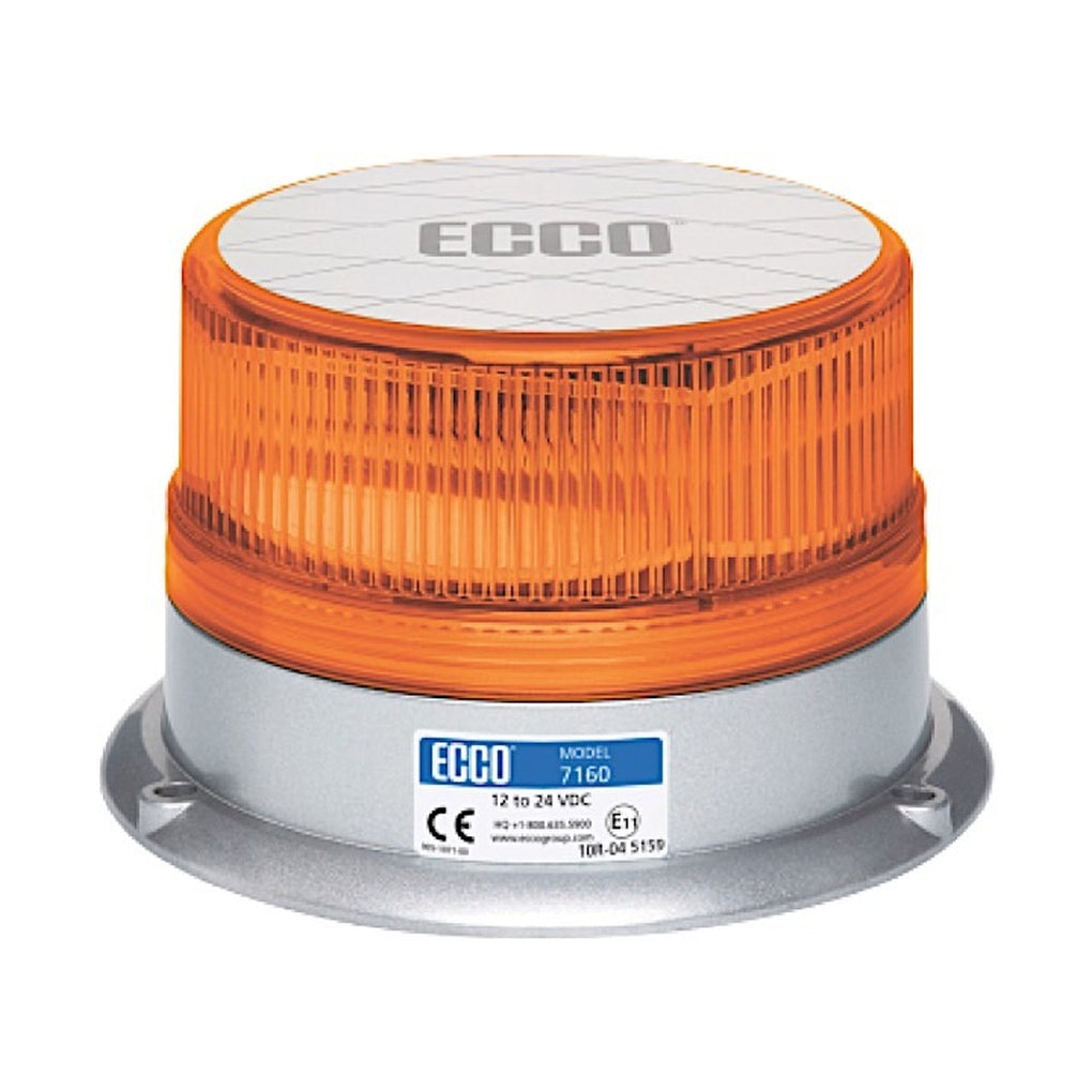 Ecco 7160A LED Beacon: Reflex 1224Vdc Amber