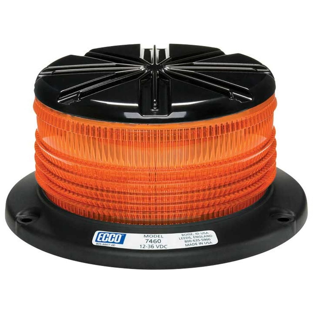 Ecco 7460A LED Beacon: Profile 1236Vdc Amber