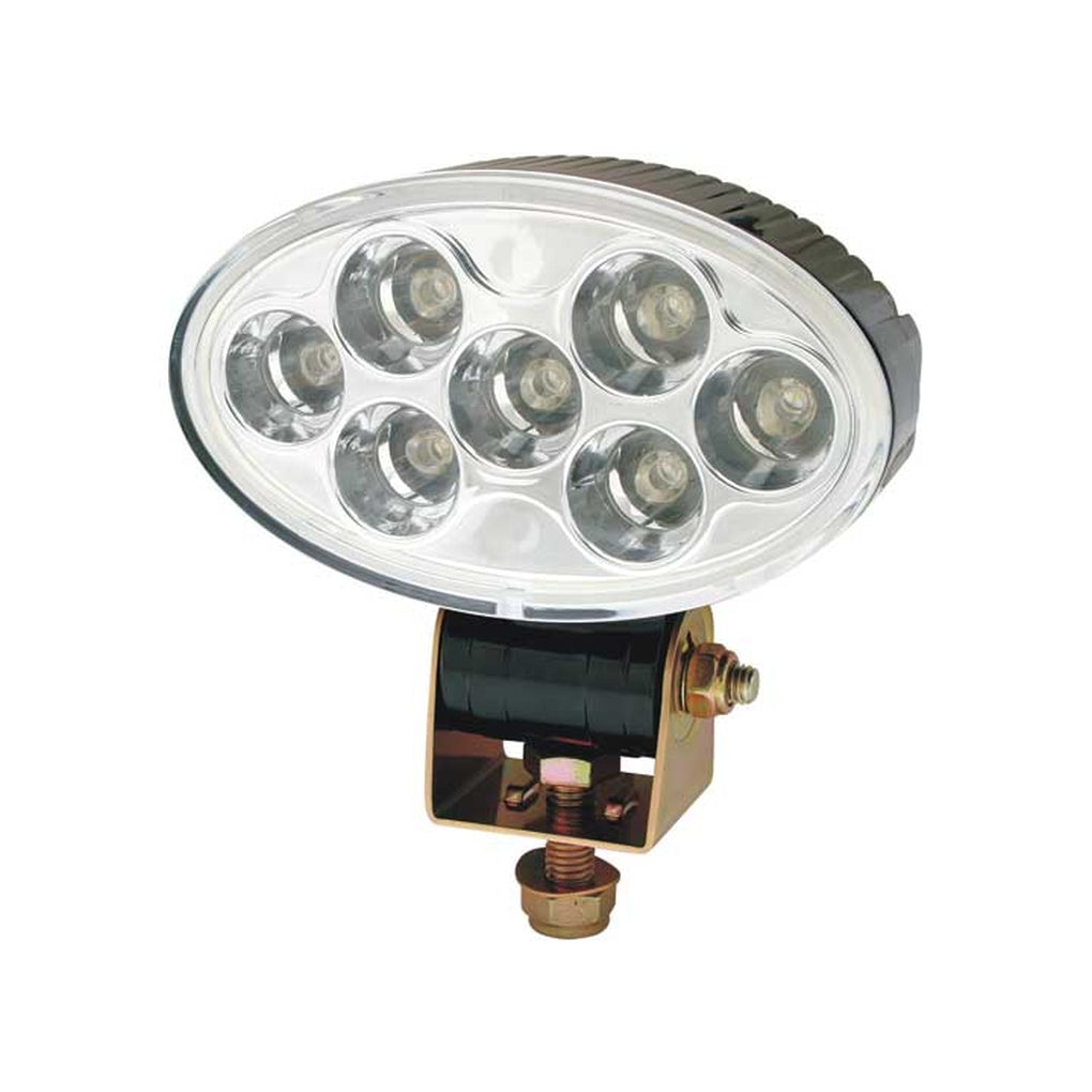 Ecco E92002 Worklamp: LED (7) Spot Beam Oval 1224Vdc