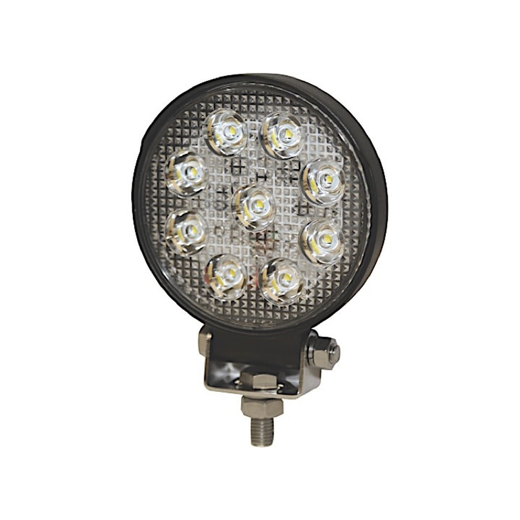 Ecco E92005 Worklamp: LED (8) Flood Beam Round 1030Vdc