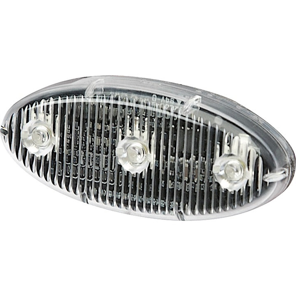 Ecco ED0002A Directional Led: StickaLED (3 Led) Oval Selfadhesive Surface Mount 1224Vd