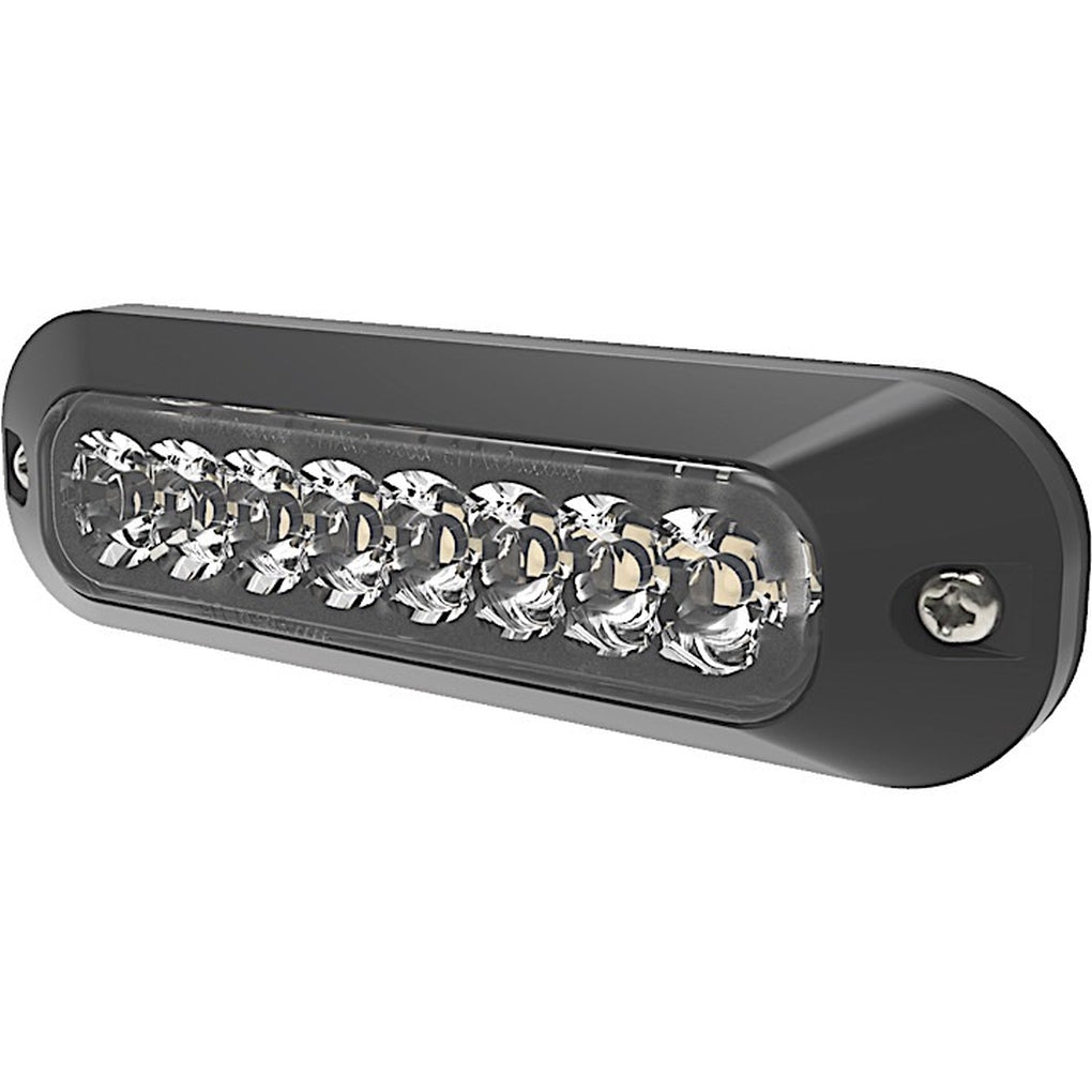 Ecco ED3744AC Directional 8 LED Surface Mount Dual Color 1224Vdc Amber/White