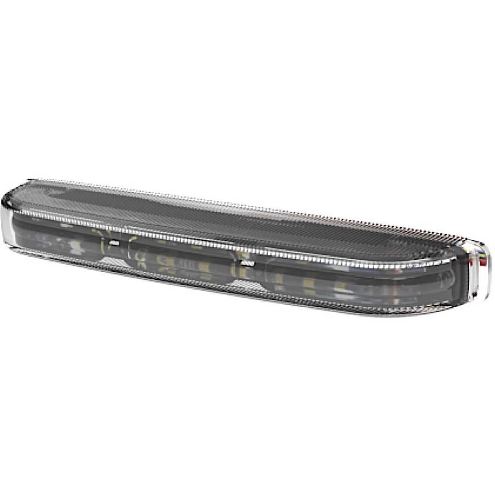 Ecco ED5051AB Directional LED Dualcolor Narrow Surface and Grille Mount 69 Flash Patterns 1224Vdc Amber/Blue