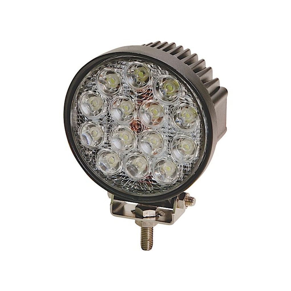 Ecco EW2431 Worklamp: LED (16) Flood Beam Round 1030Vdc