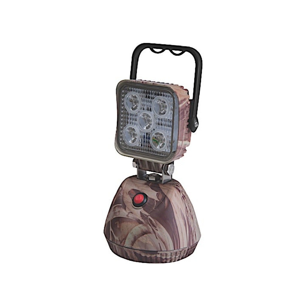 Ecco EW2461-CAMO Worklamp 5LED Square Flood Camo1224Vdc W/Charger