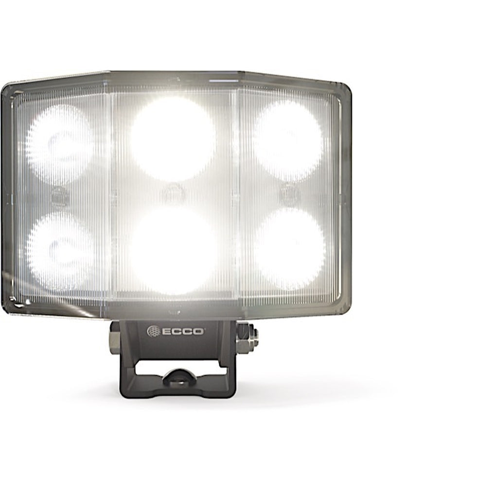 Ecco EW2530 Medium Duty LED Worklamp 6 LED Flood 120 Degree 1224 Vdc
