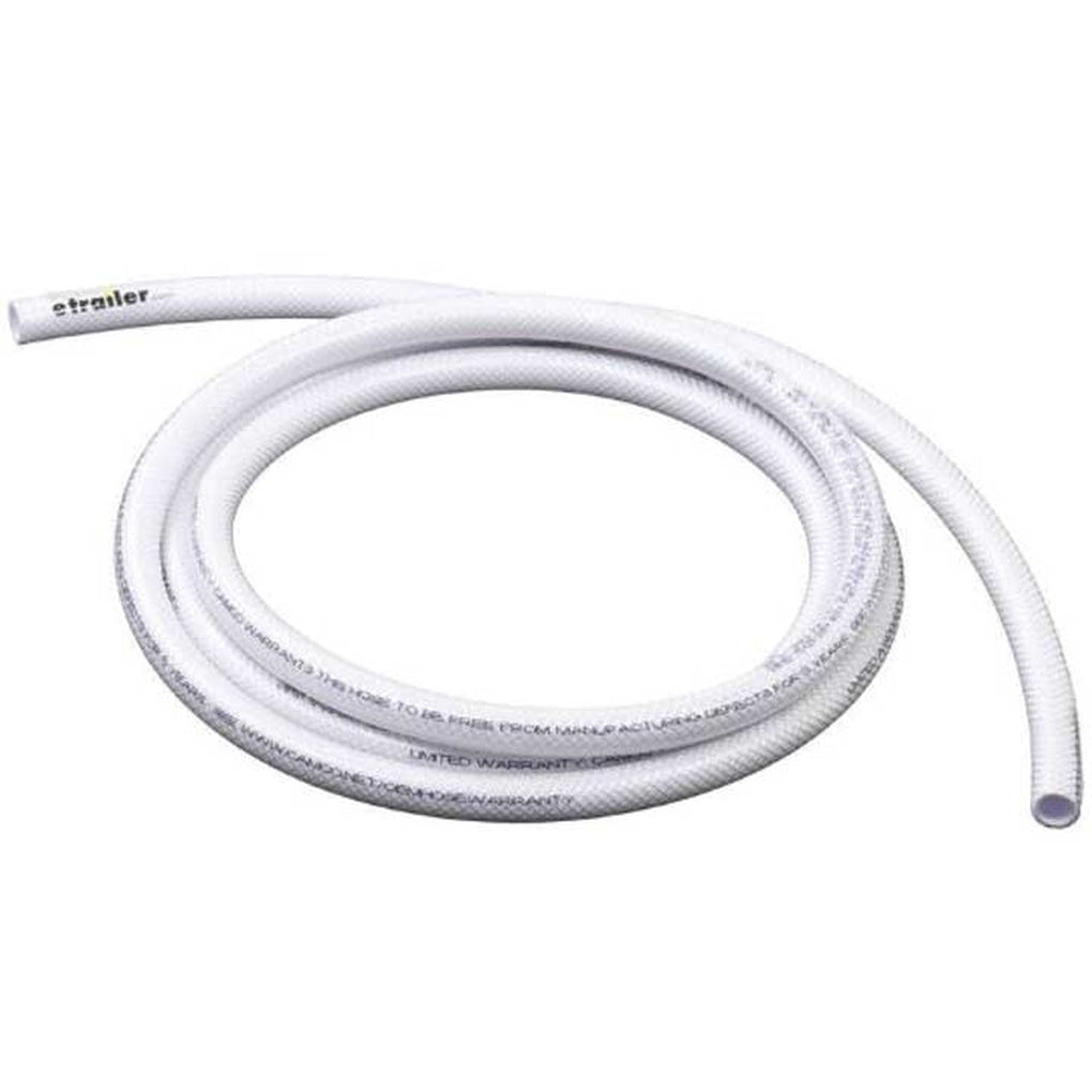 Esco 16325 1/2In High Pressure Hose White Yarn 10Ft Retail Coil