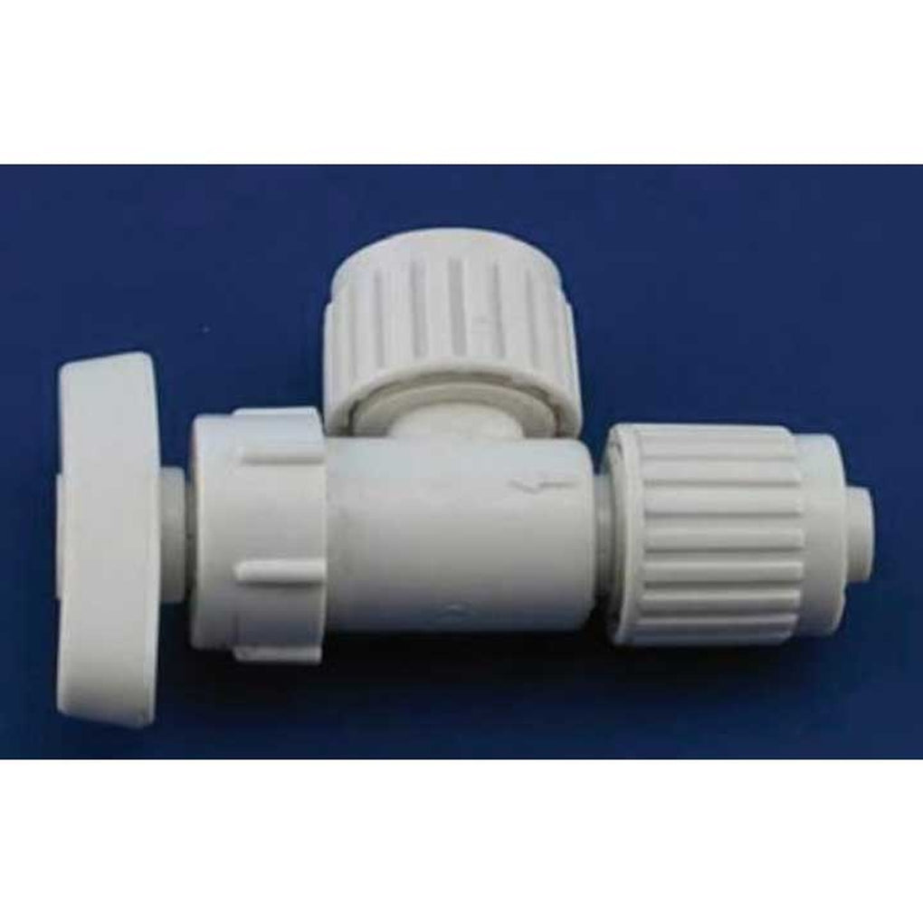 Esco 16893 Flairit Angle Valve 1/2Inp X 3/8 Compress Barcoded