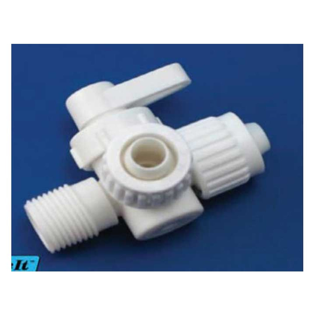 Esco 16912 Flairit 3Way Valve 1/2Px1/2Mptx1/2P Barcoded