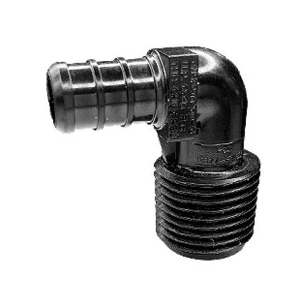 Esco 30803 Pexlock Male Elbow 1/2Inx1/2Inmp