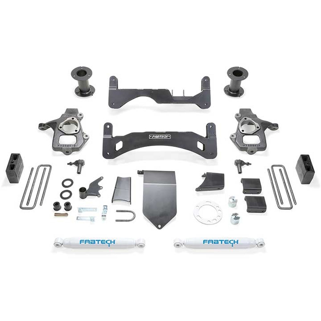 Fabtech FTS21171 2014 GM 1500 6In Spacer Kit