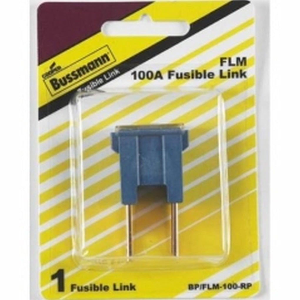Bussmann FLM-100 Male Cartridge Fuses 100A Blue