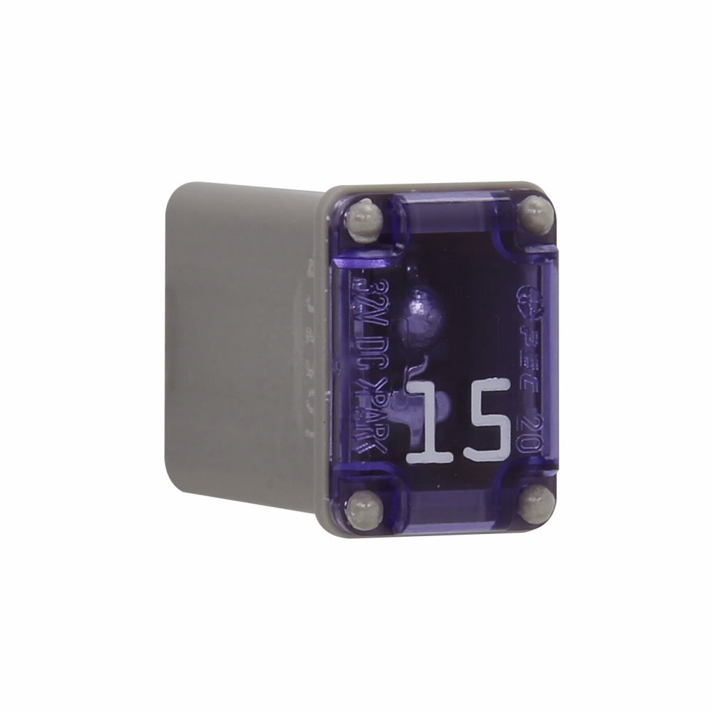 Bussmann FMM-15 Female Maxi Micro FMX Fuse 15A Grey
