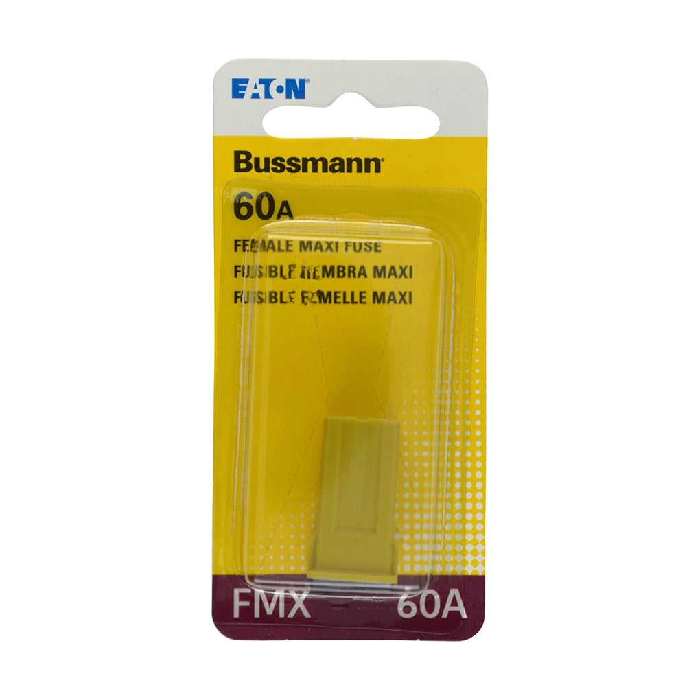 Bussmann FMX-60 Female Maxi Fuse 60A Yellow