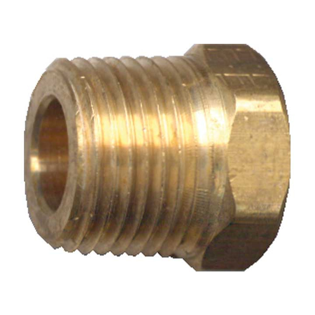 Fairview 121-B Brass Plug Hex Head 1/4In Male
