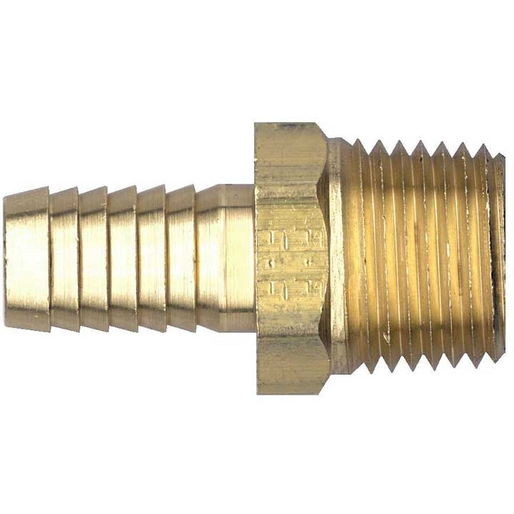 Fairview 125-4C Brass Hose Barb 1/4In X 3/8In Male