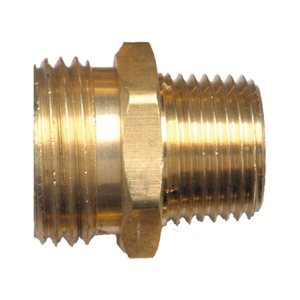 Fairview 196-D Water Hose Fitting1/2In Male X Male Water Thread