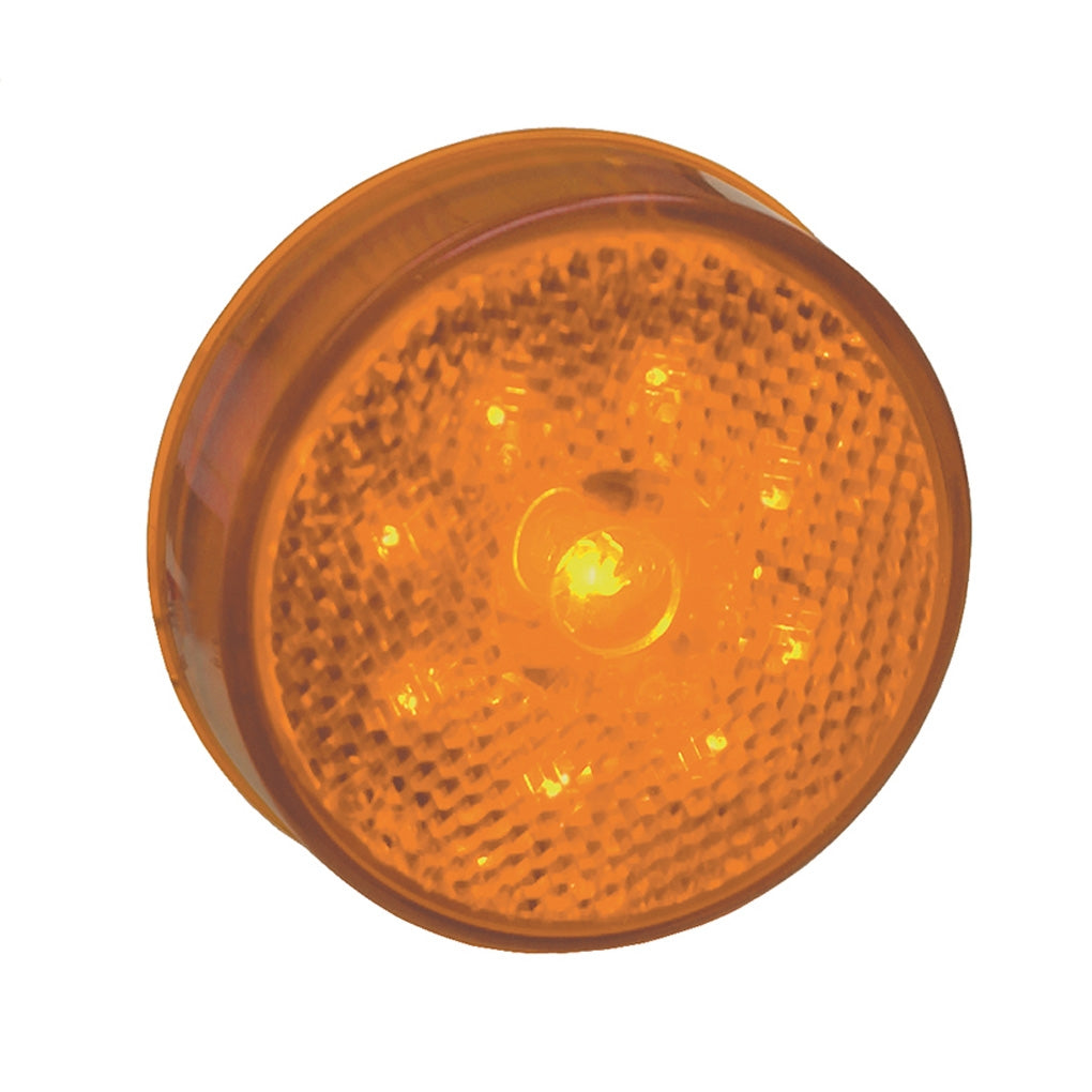 Grote G1003 Hi Count 2 1/2" LED Clearance / Marker Lamp Yellow