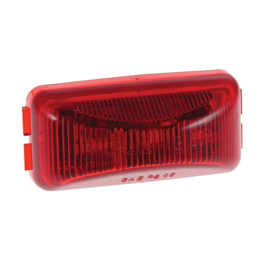 Grote G1502 Hi Count 3-Diode LED Clearance / Marker Lamp Red