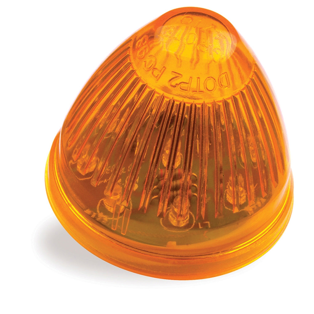 Grote G3093 Hi Count 2" 9-Diode Beehive LED Clearance / Marker Lamp Yellow