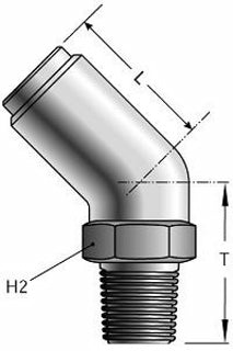 Gates G31102-0606 Hydraulic Coupling / Adapter