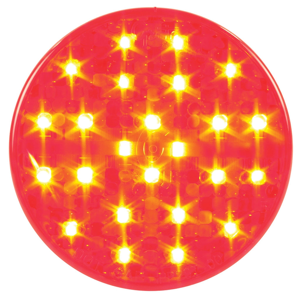 Grote G4002 Red 4" Round LED STT Lamp