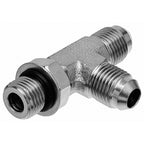 Gates - G60352-0404 - Male O-Ring Boss to Male JIC 37 Flare to Male JIC 37 Flare - Tee (SAE to SAE)