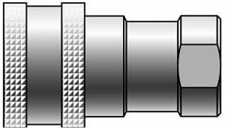 Gates G94521-1616 Quick Disconnect Couplers G945 Series (Ind ISO 7241-1 Series B)