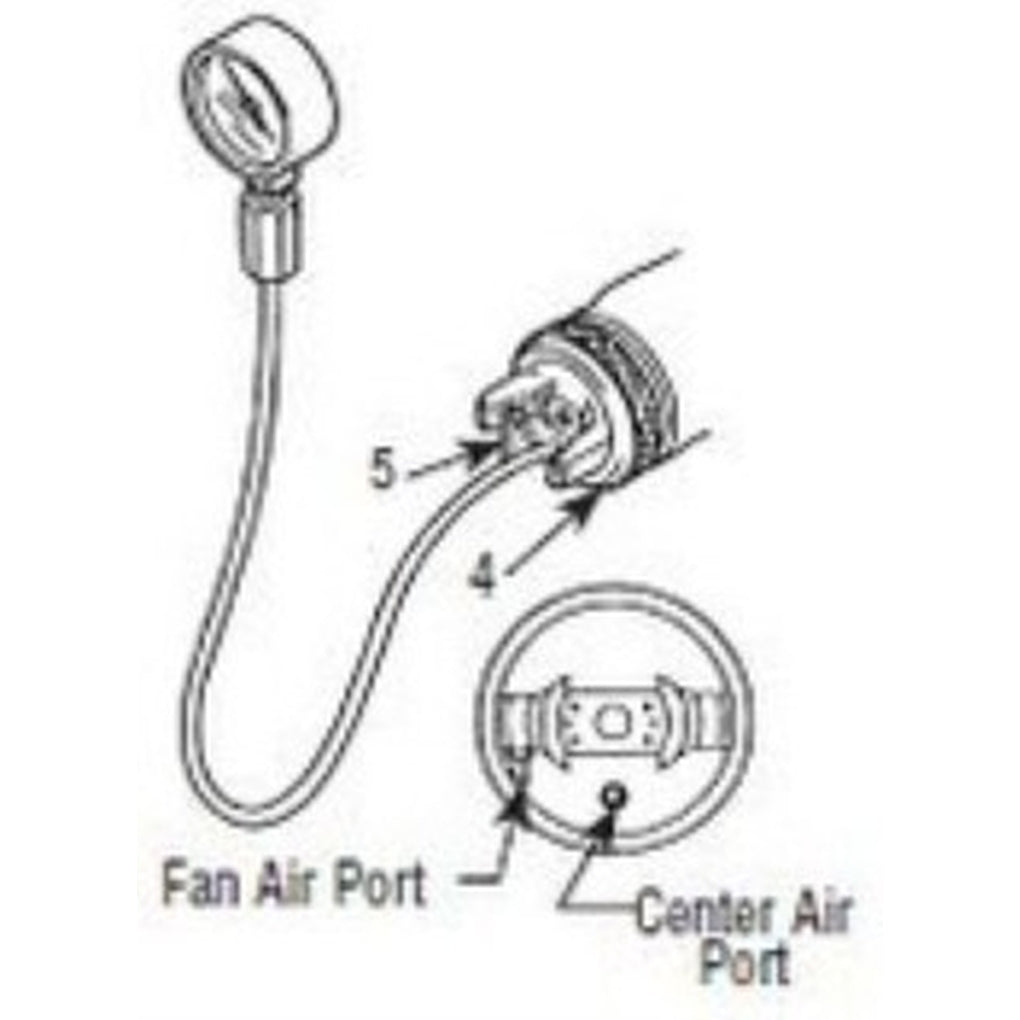 Devilbiss GTI-5033-2000 Air Cap Test Kit