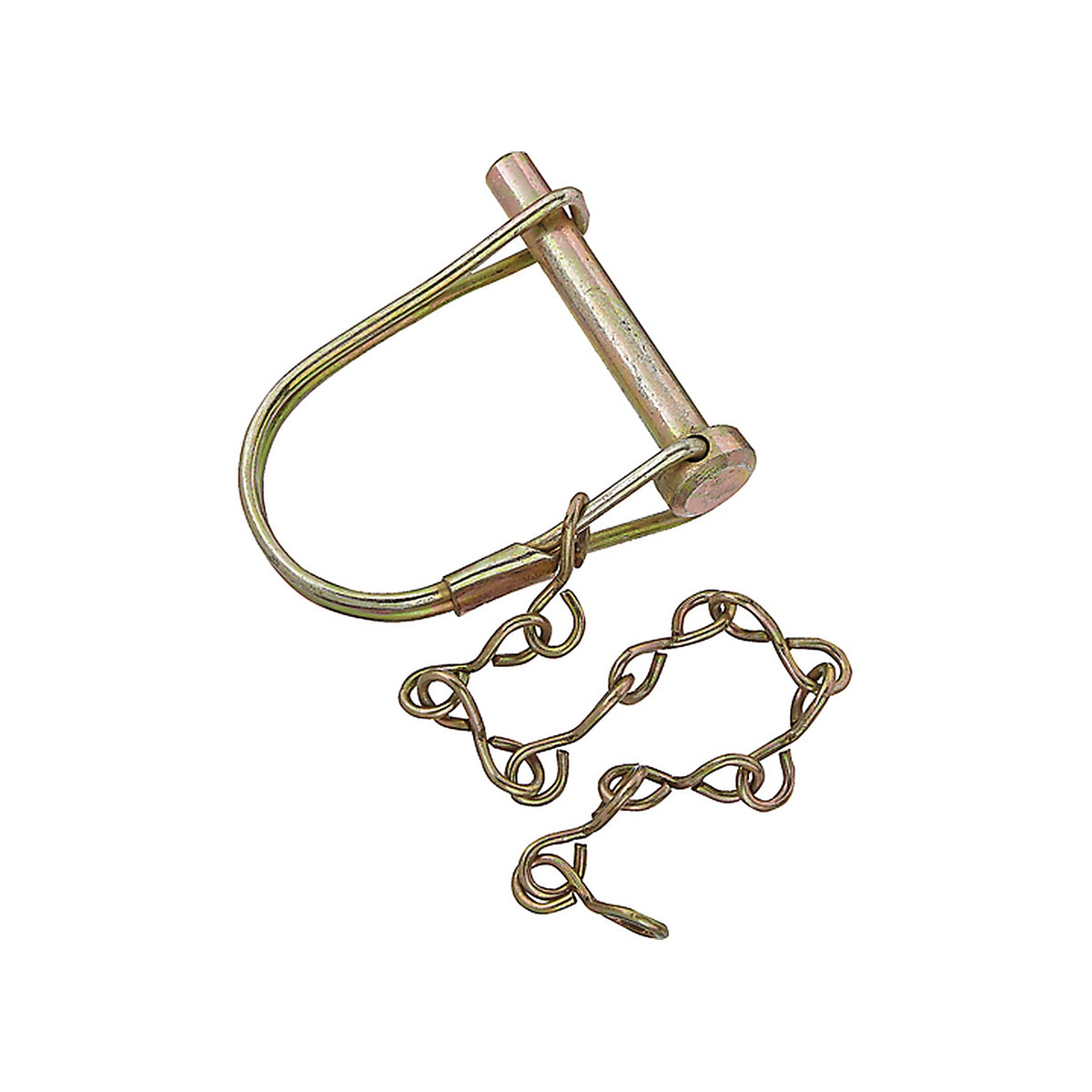 RV Designer - H420 - Coupler Lock Pin w/Chain, 1/4in X 1-3/8in
