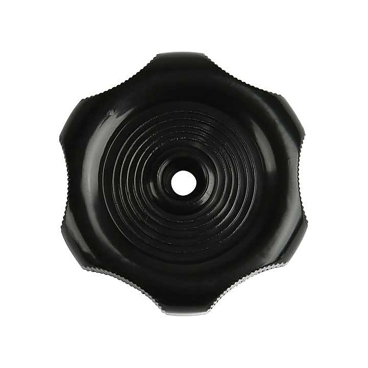 RV Designer - H711 - Window Knob - Black - 1/2in Shaft
