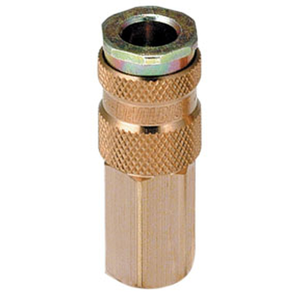 Devilbiss HC4720 Quick Disconnect (1/4" NPT Female) High Flow Ball and Ring Lock Type 240148