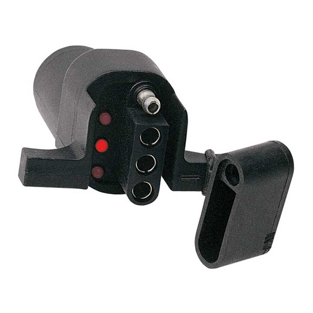 Hopkins 47325 6 Round To 4 Flat W/LED Indicator Lights Adapter